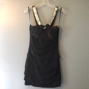 Deb Navy Blue Cocktail Dress